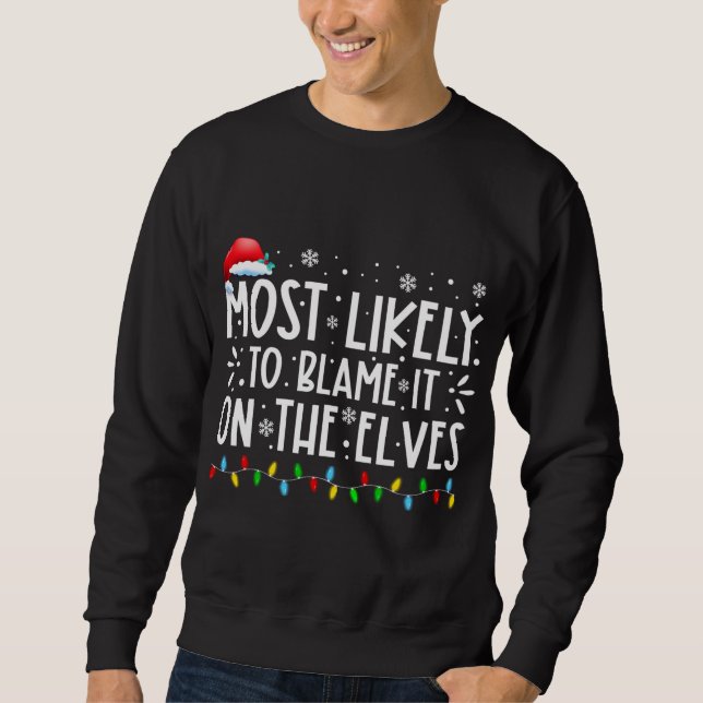 Sweatshirt Il Est Probable Que C'Est À Cause De La Chrétienté (Devant)