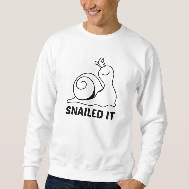 Sweatshirt Il L'A Essuyé (Devant)