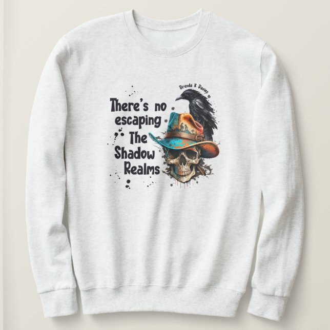 Sweatshirt Il n'y a pas d'échappatoire Brenda K Davies Shadow (Design devant)