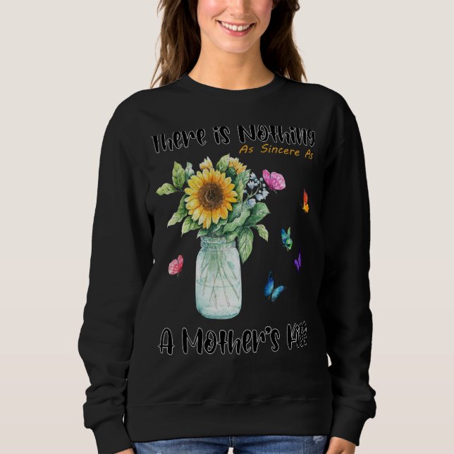 Sweatshirt Il n'y a rien d'aussi sincère que le baiser d'une  (Devant)