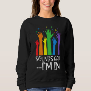 Sweatshirt Il Semble Que Le Gay pride Lgbt Soutienne Fièremen