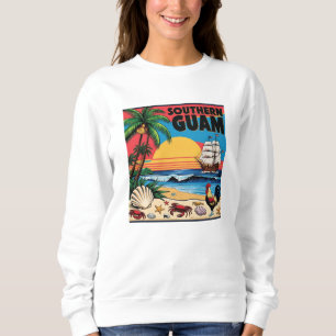 Sweatshirt Île de Guam Sud Micronésie Île