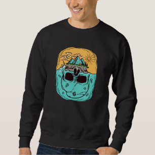 Sweatshirt Île Skull