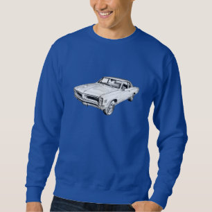 Sweatshirt Illustration 1966 de voiture de Pontiac le Mans