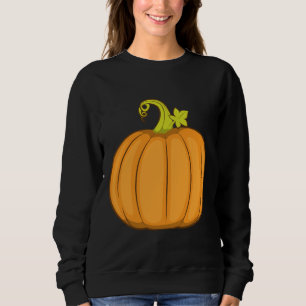 Sweatshirt Illustration de citrouille récoltée