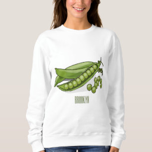 Sweatshirt Illustration de dessin de pois