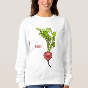 Sweatshirt Illustration de dessin Radish