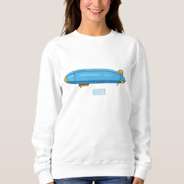 Sweatshirt Illustration de dessin sur les navires (Devant)
