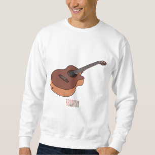 Sweatshirt Illustration de guitare acoustique