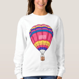 Sweatshirt Illustration de la montgolfière