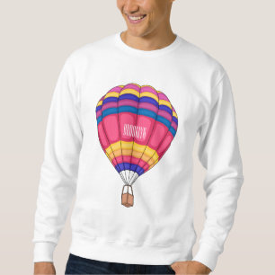 Sweatshirt Illustration de la montgolfière