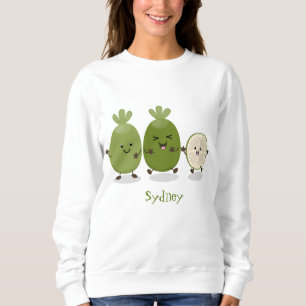 Sweatshirt Illustration de mignonne guava feijoa