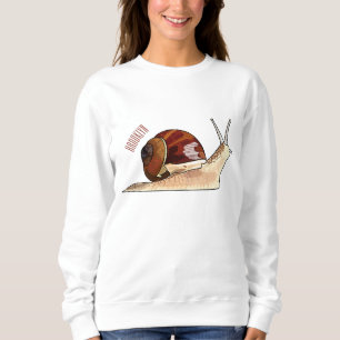 Sweatshirt Illustration d'escargot