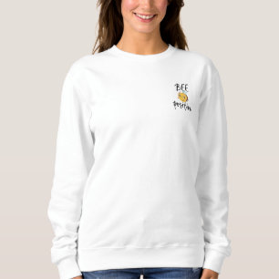 Sweatshirt Illustration du bourdon d'abeille positif