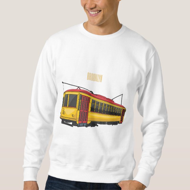 Sweatshirt Illustration du chariot Mata (Devant)
