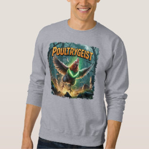 Sweatshirt Illustration Poultrygeist Combo Créature Drôle