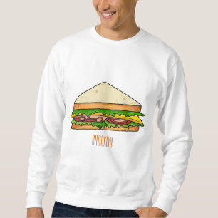 Sweatshirt Illustration Sandwich