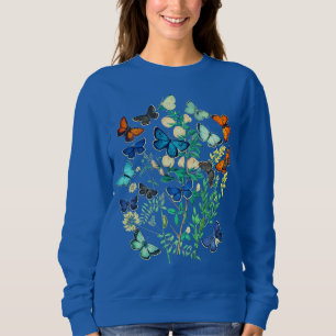 Sweatshirt Illustration vintage de la faune - Jardin des papi