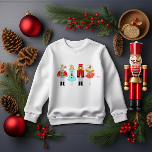 Sweatshirt Illustrations des personnages de noisette de Noël