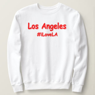 Sweatshirt "#iLoveLA" Joli design. Acheter maintenant