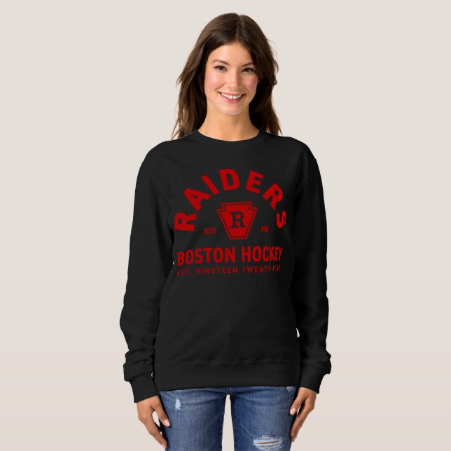 Sweatshirt Ilya Rozanov Rivalité de hockey de 81 Boston (Devant entier)
