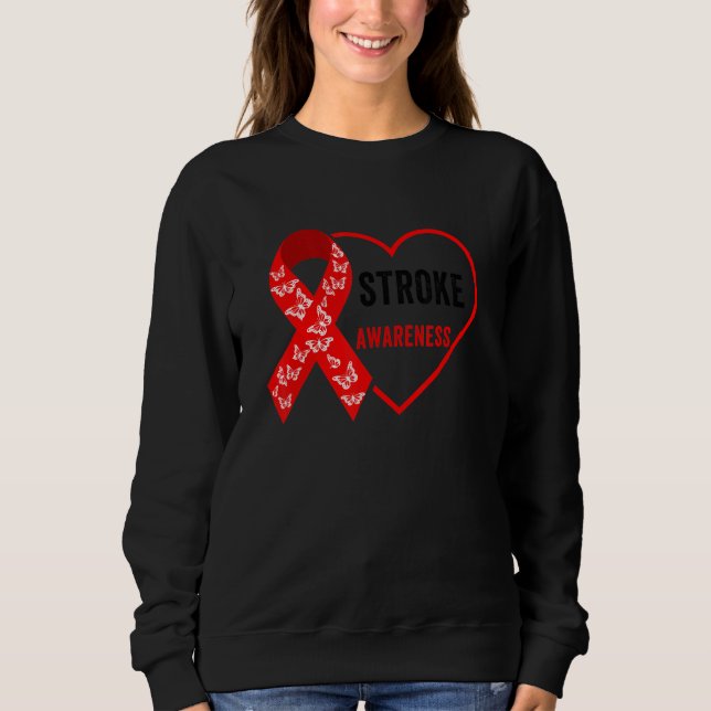 Sweatshirt I'm A Survivor Stroke Awareness (Devant)