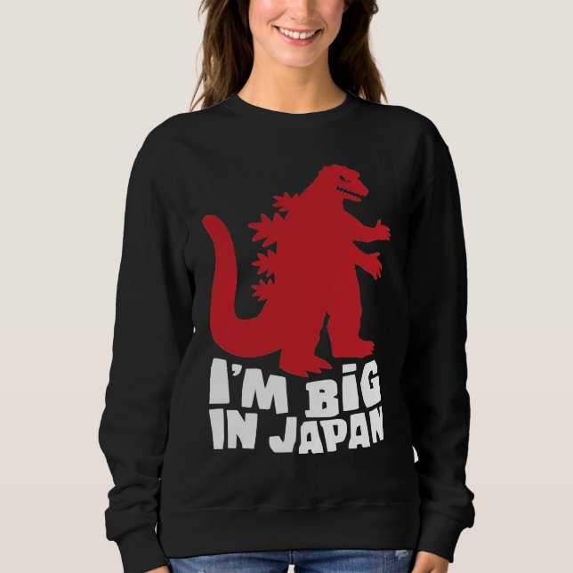 Sweatshirt I'm Big In Japan Dad Joke (Devant)