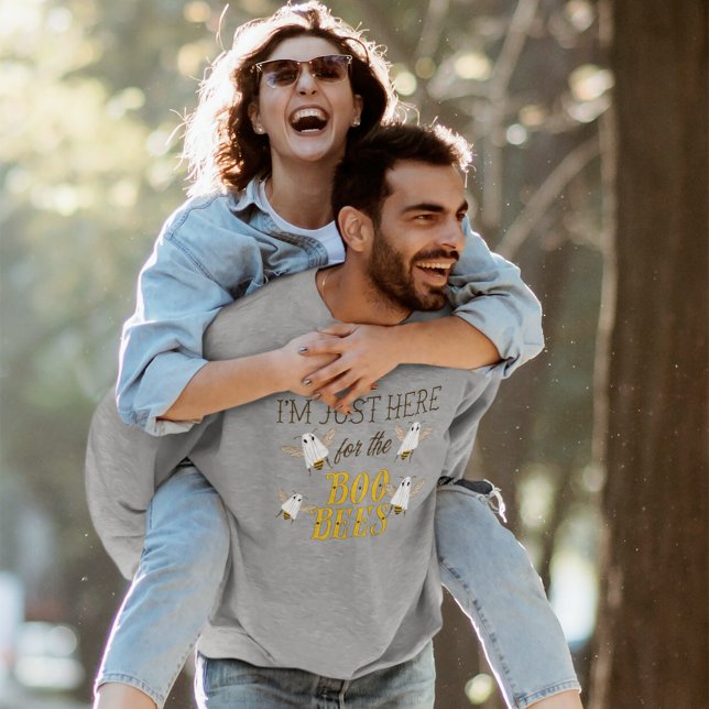 Sweatshirt I'm Just Here for the Boo Bees Funny Halloween (Créateur téléchargé)