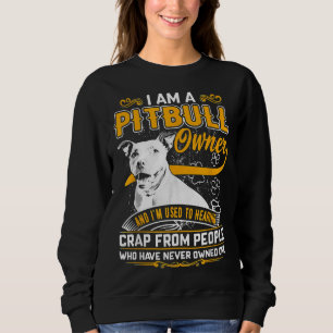 Sweatshirt Im Pit Bull Terrier Propriétaire Chien Aimer R Pap