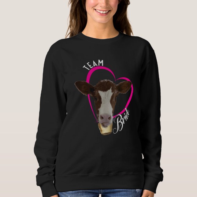 Sweatshirt I'm the bride bachelorette party JGA polterer (Devant)