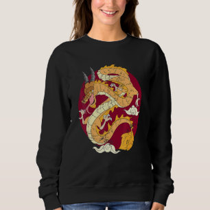 Sweatshirt Imaginaire Chine Dragon Asie mythique Créature Chi