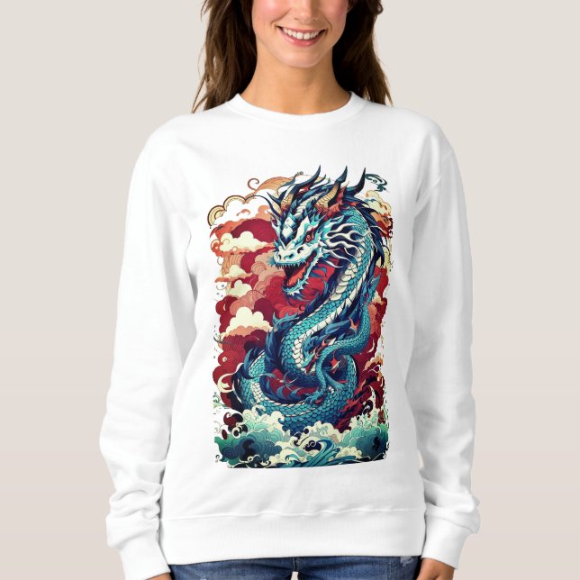 Sweatshirt Imaginaire Dragon (Devant)