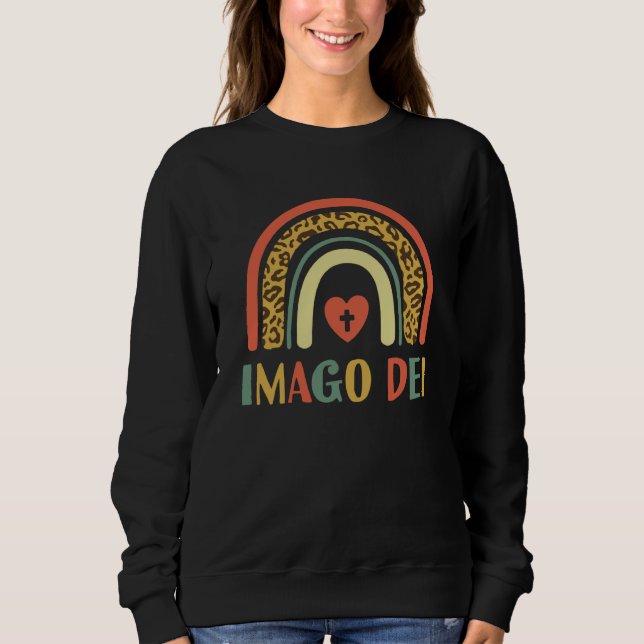 Sweatshirt Imago Dei Image Of God Genesis 127 Christian Bible (Devant)