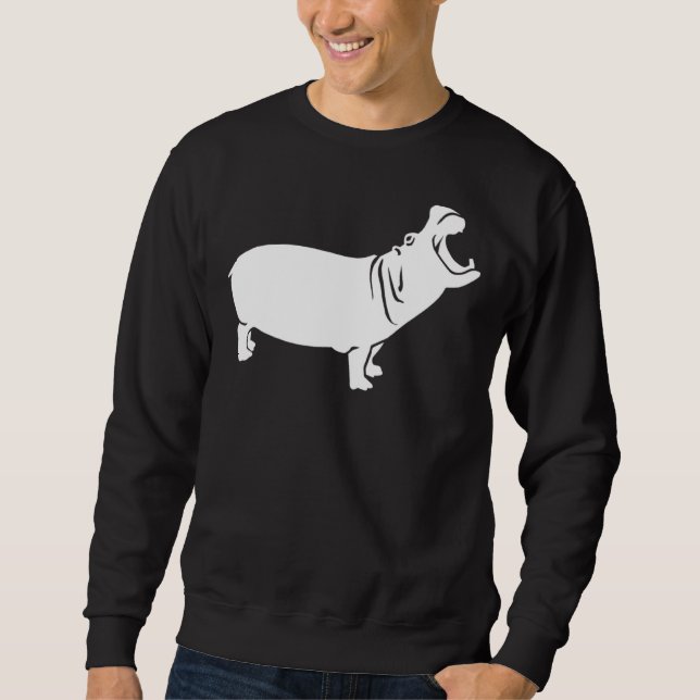 Sweatshirt Immense Hippo (Devant)