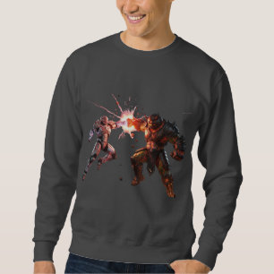 Sweatshirt ⚡️ IMPACT ÉPIQUE ! ⚡️ Sci-Fi vs bataille d'Imagina