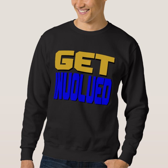Sweatshirt Impliquez-vous T-shirt (Devant)