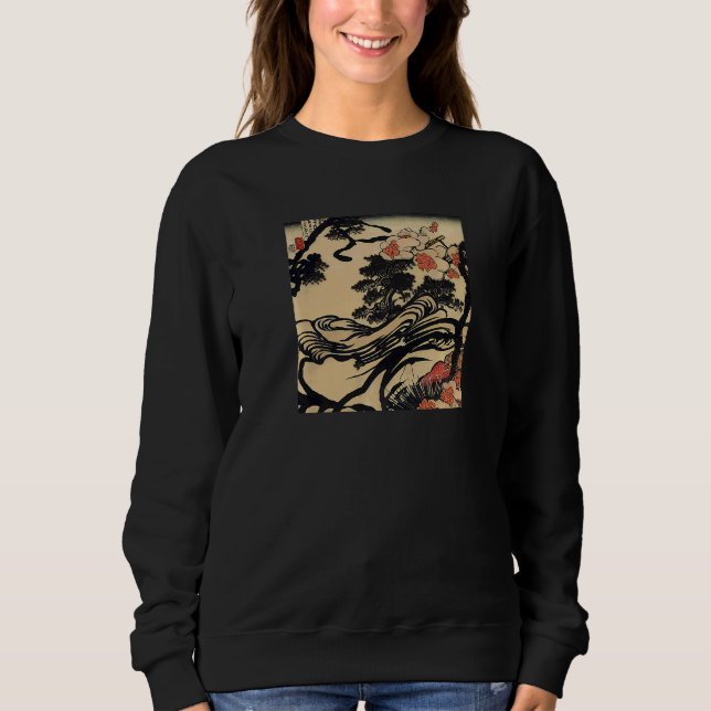 Sweatshirt Impression Japonaise  2 (Devant)