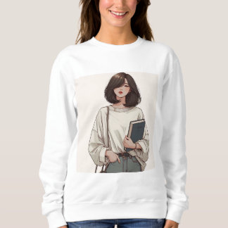 Sweatshirt imprimé Animé pour femmes | Vêtements d