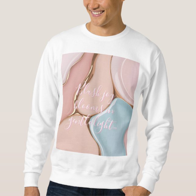 Sweatshirt in stylish abstract graphic (Devant)