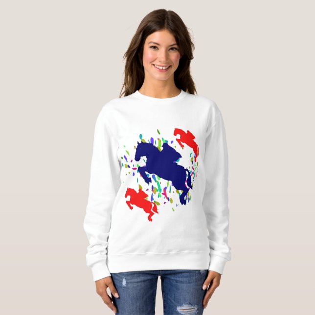 SWEATSHIRT INCIPIO ÉQUESTRE (Devant entier)