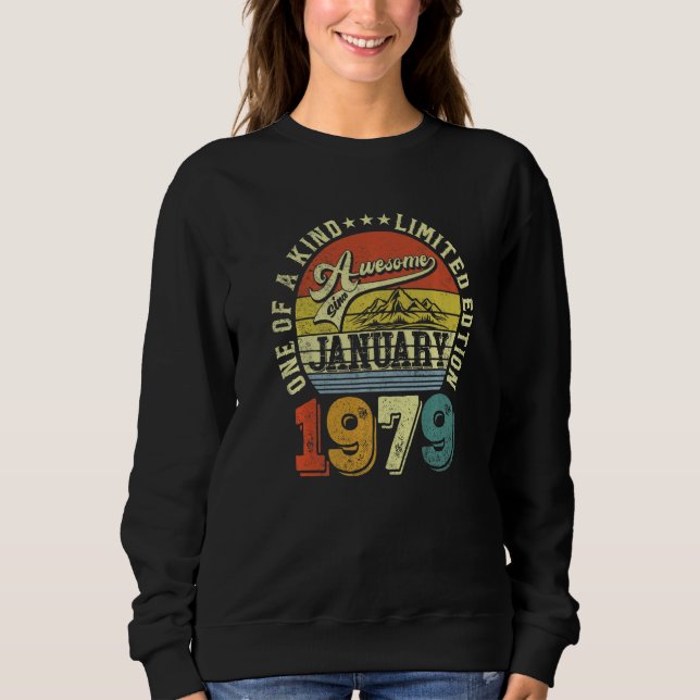 Sweatshirt Incroyable depuis janvier 1979 Exclusif Édition Li (Devant)