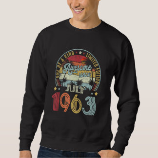 Sweatshirt Incroyable depuis juillet 1963 Unique 1