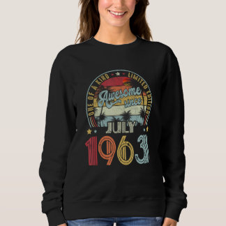 Sweatshirt Incroyable depuis juillet 1963 Unique 1
