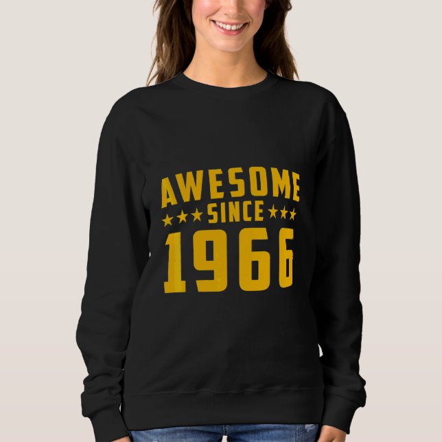 Sweatshirt Incroyable depuis l'anniversaire 1966 (Devant)