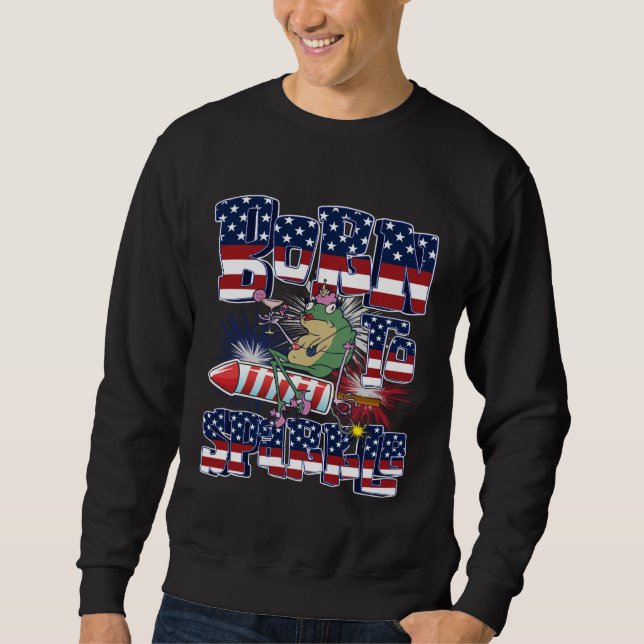 Sweatshirt Independence Day Costume 4th Of July Party Queen S (Devant)