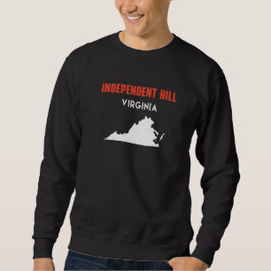 Sweatshirt Independent Hill Virginie États-Unis État Amérique