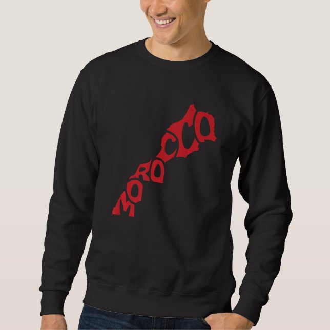 Sweatshirt Indicateur Maroc Indicateur Maroc (Devant)