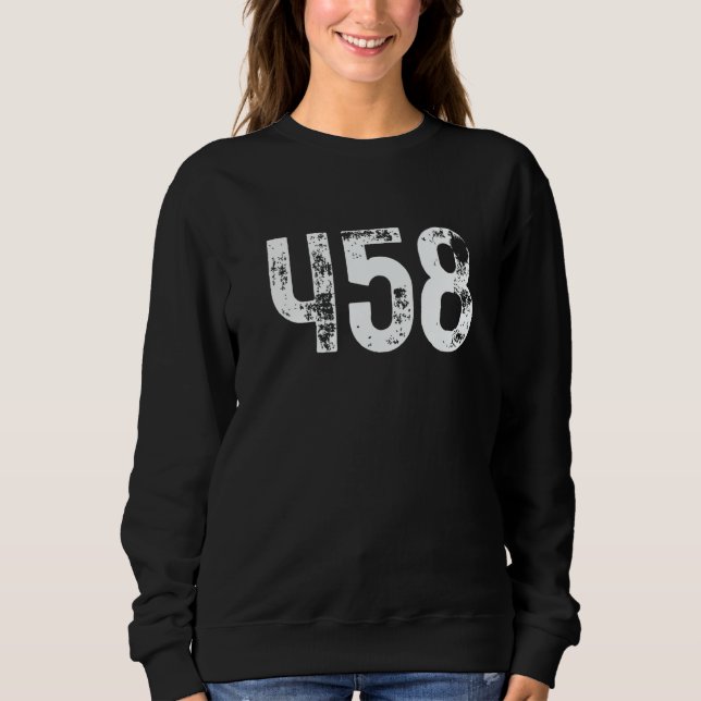 Sweatshirt Indicatif régional 458 Eugene OR Indicatif régiona (Devant)