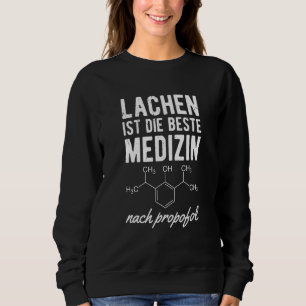 Sweatshirt Infirmière Anesthésie Médecine Discours des étudia