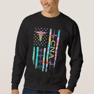 Sweatshirt Infirmière assistante certifiée CNA Stéthoscope in